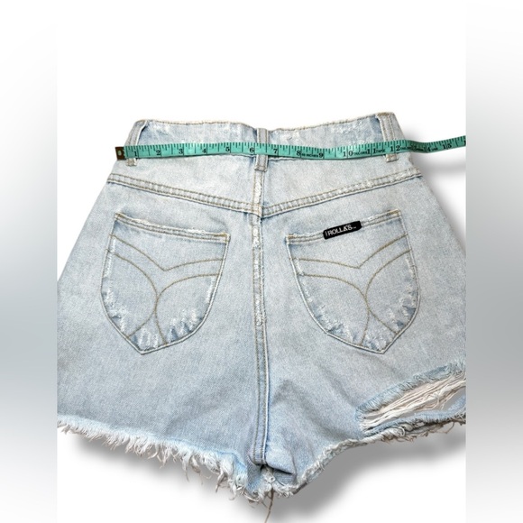 Rolla's Duster High Rise Slim Cut Off Shorts Sz 24 EUC - Picture 5 of 9
